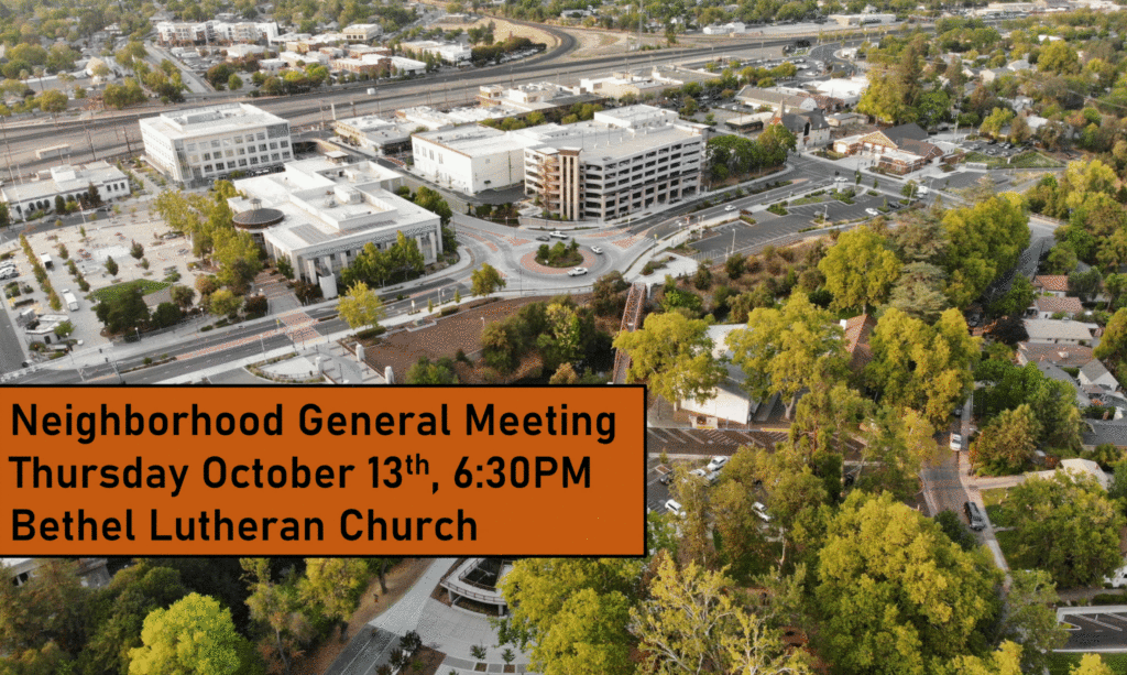 Folsom Road NA General Meetings Announced