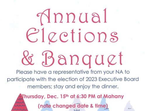 Annual Elections & Banquet